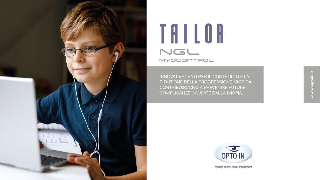 Nuove lenti Taylor NGL Myocontrol contro la progressione miopica